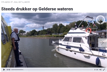 Omroep Gelderland - steeds drukker op Gelderse wateren